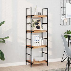 Schweberegale Akazie Massivholz 60x30 cm 4er Set