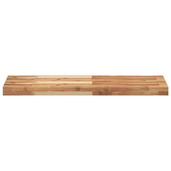 Schweberegal Akazie 80x30 cm Massivholz