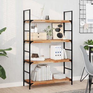 Schweberegale 80cm Akazie Massivholz 3er Set