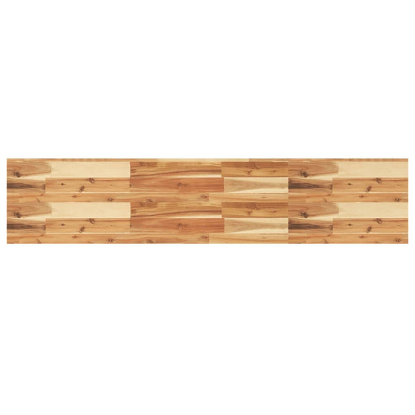 Schweberegale 160cm Akazie 3er Set