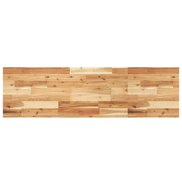 Massivholz Schweberegal Akazie 120x40 cm