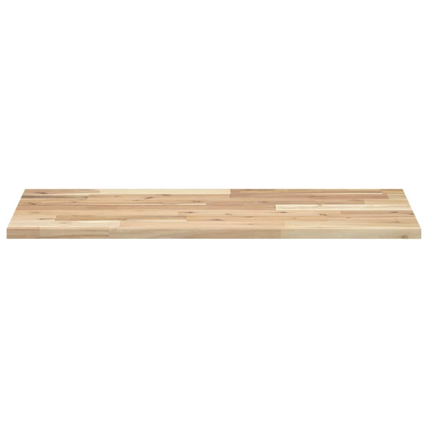 Massivholz Akazie Waschtischplatte 80x40 cm