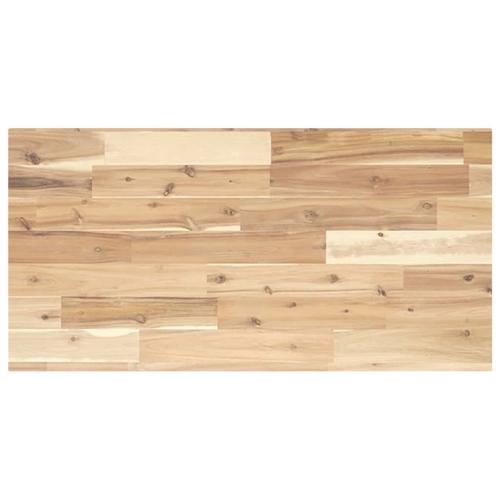 Waschtischplatte Akazie Massivholz 100x40 cm