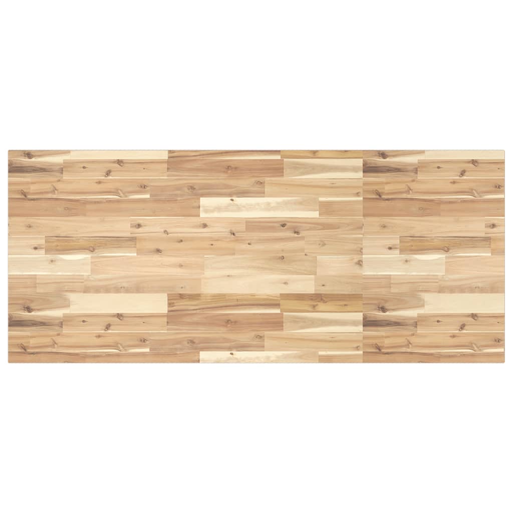 Waschtischplatte Akazie 140x60 cm Massivholz