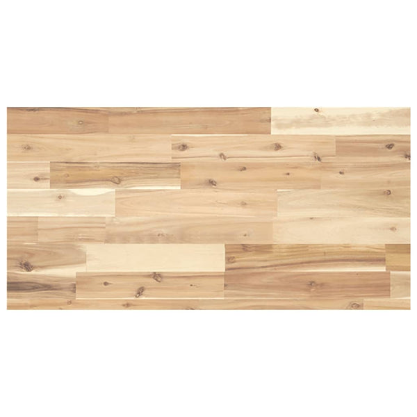 Waschtischplatte Akazie 80x40 cm Massivholz