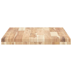Waschtischplatte Akazie Massivholz 80x50 cm