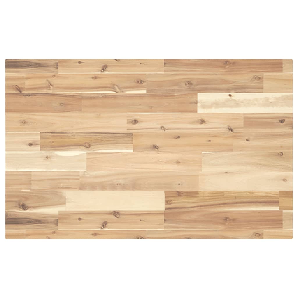 Waschtischplatte Akazie Massivholz 120x50 cm