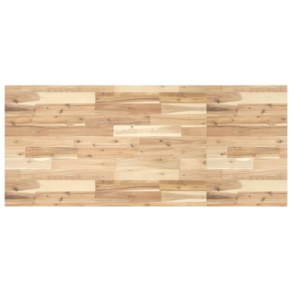 Massivholz Akazie Waschtischplatte 140x60 cm