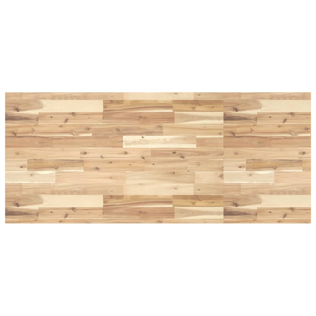 Massivholz Akazie Waschtischplatte 140x60 cm