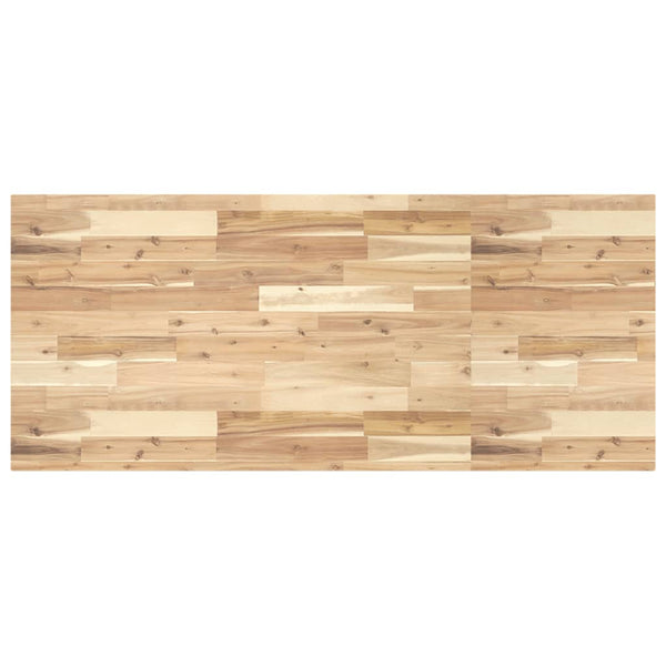 Massivholz Akazie Waschtischplatte 140x60 cm