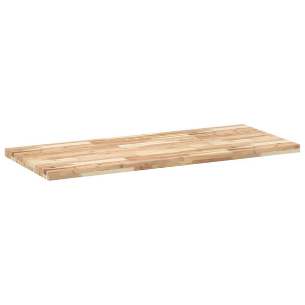 Massivholz Akazie Waschtischplatte 140x60 cm