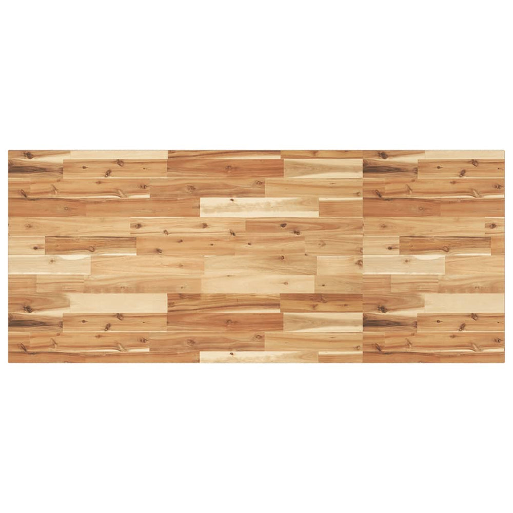 Massivholz Akazie Waschtischplatte 120x60 cm
