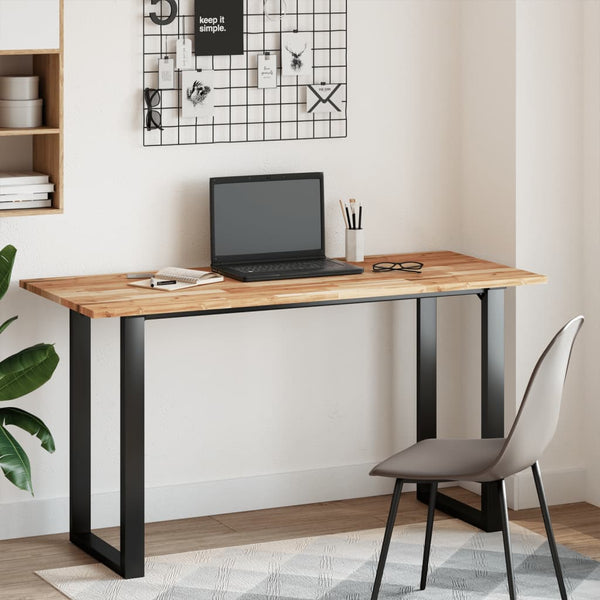 Massivholz Akazie Waschtischplatte 120x60 cm