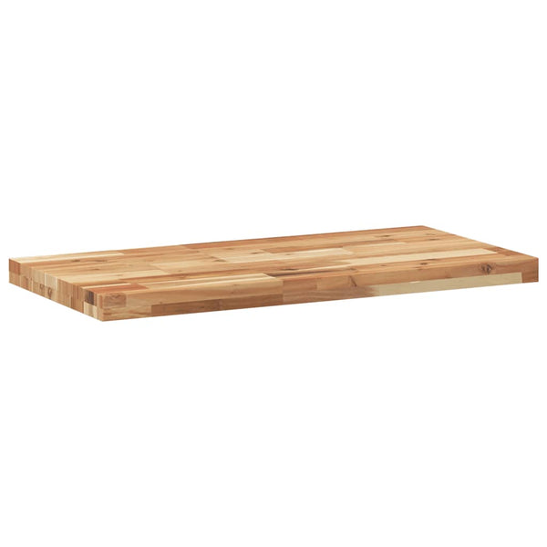 Massivholz Akazie Waschtischplatte 80x40 cm