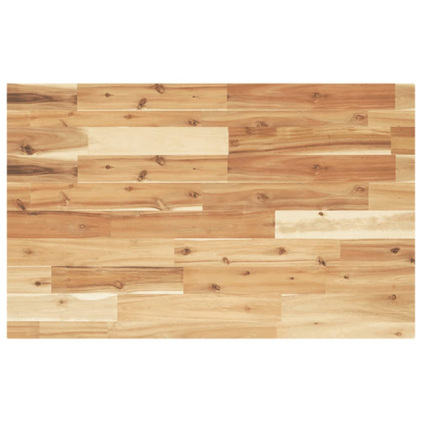 Massivholz Waschtischplatte Akazie 80x50 cm