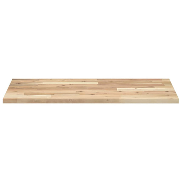 Akazie Schreibtischplatte Massivholz 100x50 cm