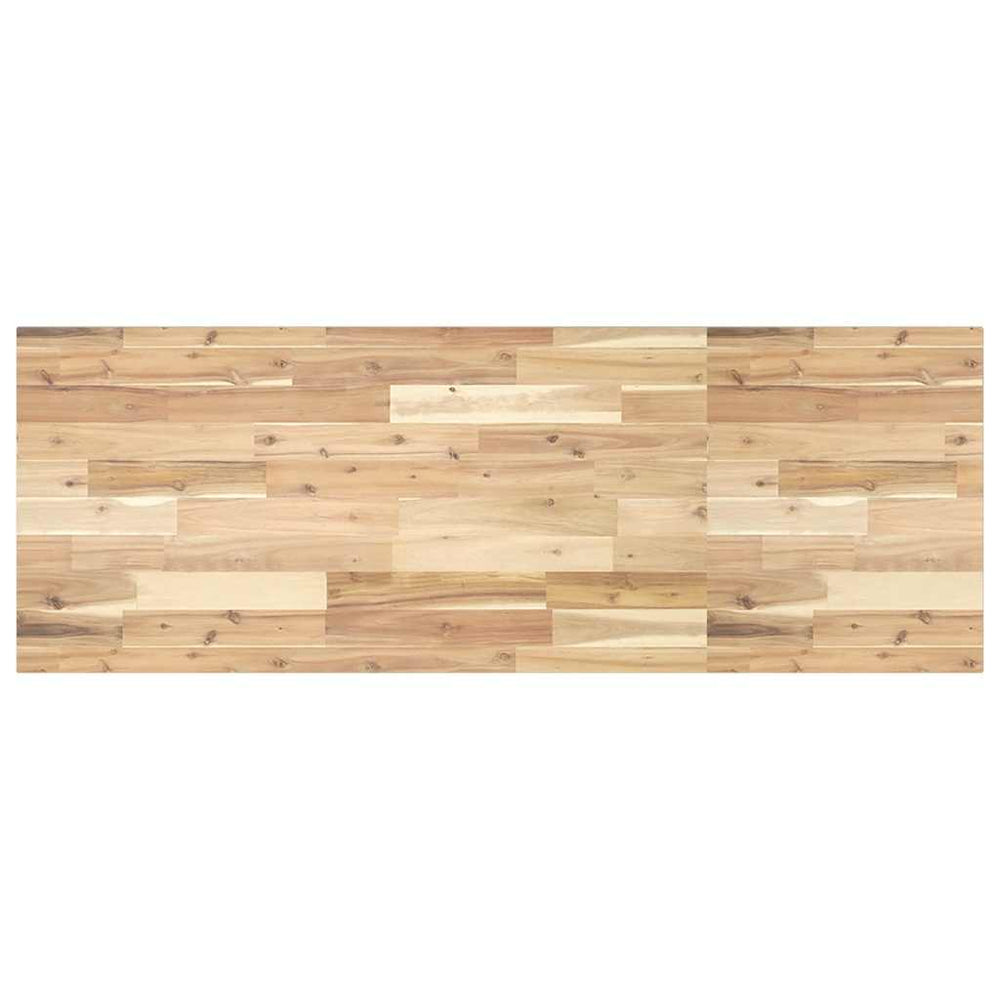 Massivholz Schreibtischplatte Akazie 120x50 cm