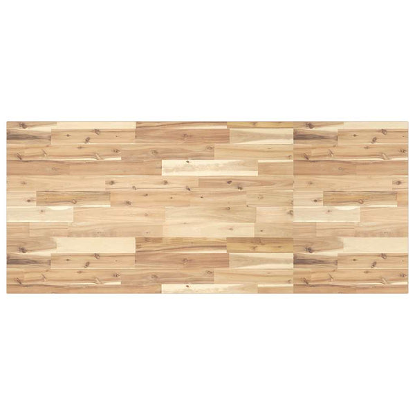 Massivholz Akazie Schreibtischplatte 120x60 cm