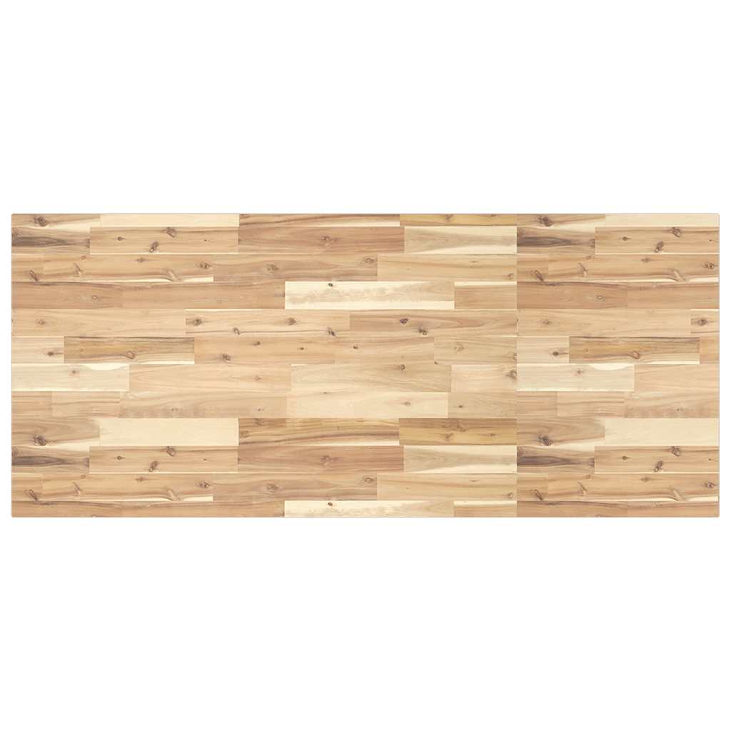 Akazie Schreibtischplatte Massivholz 140x60 cm