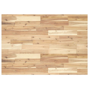 Akazie Schreibtischplatte Massivholz 80x70 cm