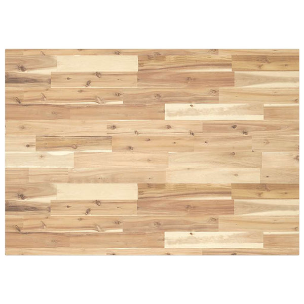 Akazie Schreibtischplatte Massivholz 80x70 cm