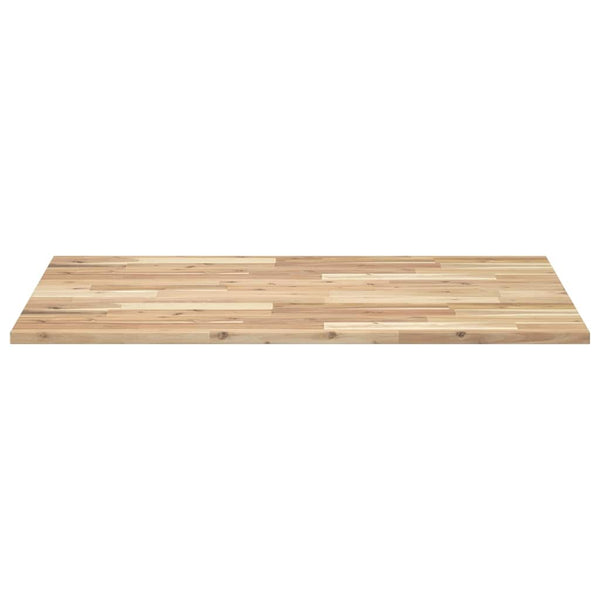 Akazie Schreibtischplatte Massivholz 80x70 cm