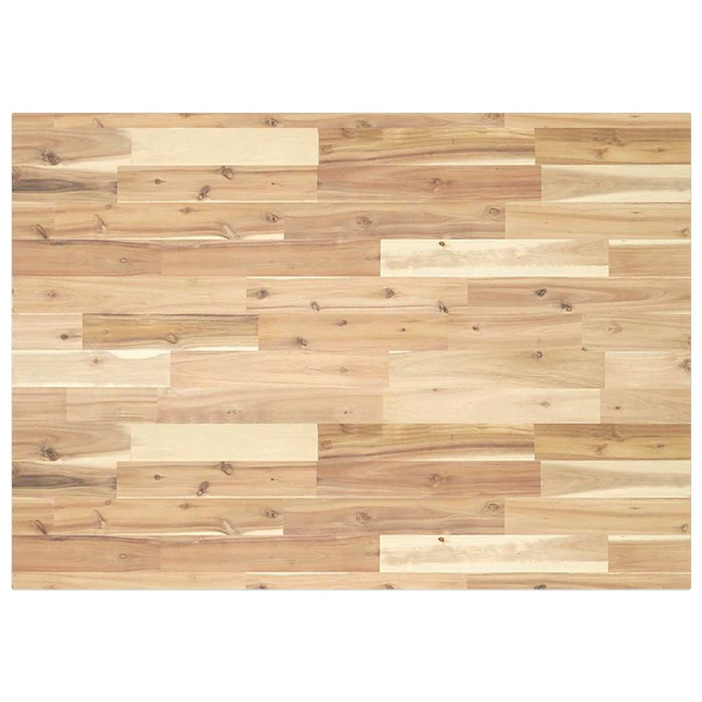 Massivholz Akazie Schreibtischplatte 120x70 cm