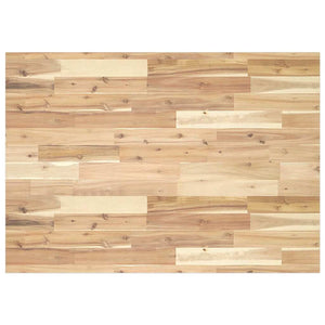Massivholz Akazie Schreibtischplatte 120x70 cm