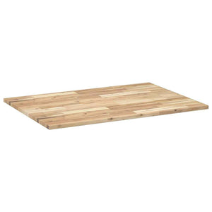 Massivholz Akazie Schreibtischplatte 120x70 cm