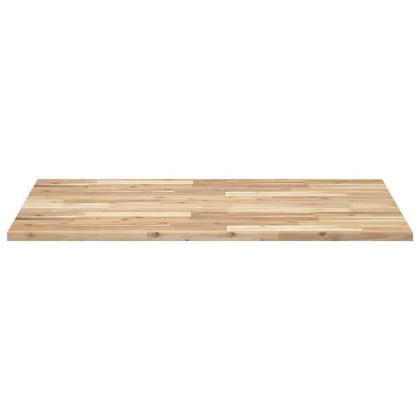 Massivholz Akazie Schreibtischplatte 120x70 cm