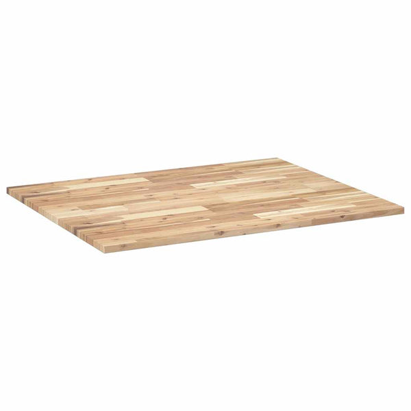 Akazie Schreibtischplatte Massivholz 100x80 cm