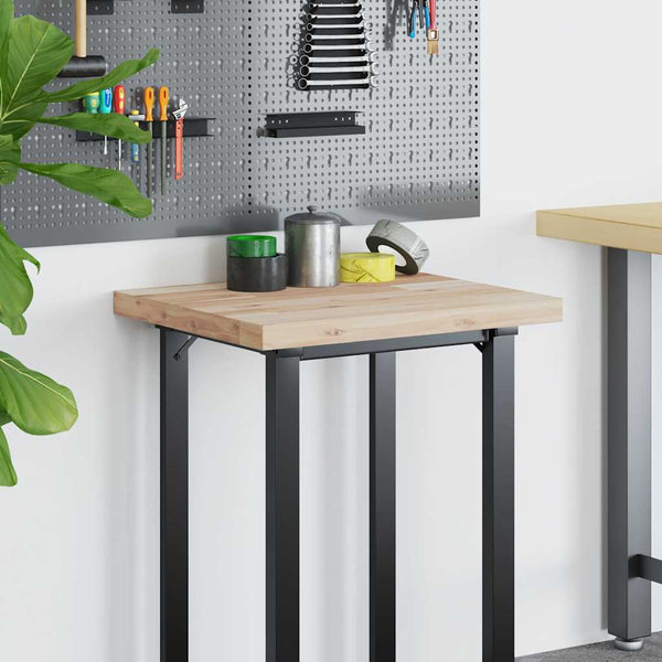 Massivholz Schreibtischplatte Akazie 100x50 cm