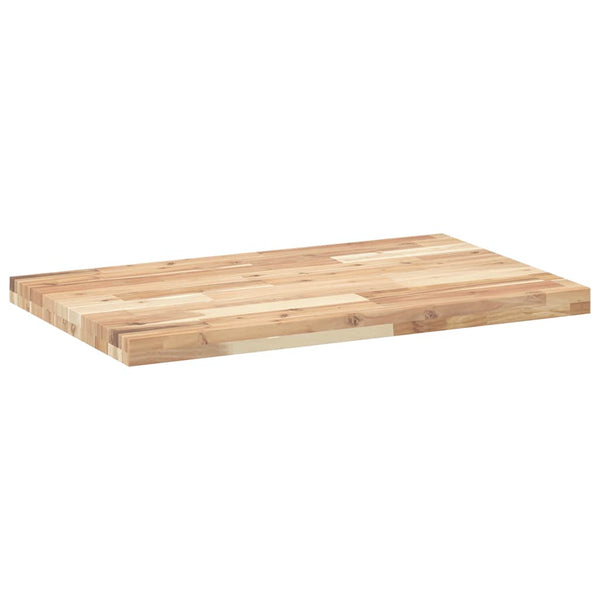 Massivholz Schreibtischplatte Akazie 100x50 cm