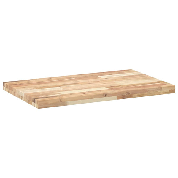 Massivholz Schreibtischplatte Akazie 100x50 cm