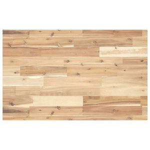 Massivholz Schreibtischplatte Akazie 120x50 cm