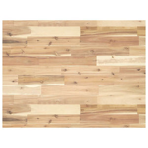 Akazie Schreibtischplatte Massivholz 80x60 cm