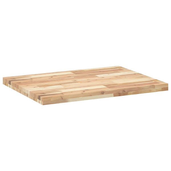 Akazie Schreibtischplatte Massivholz 80x60 cm