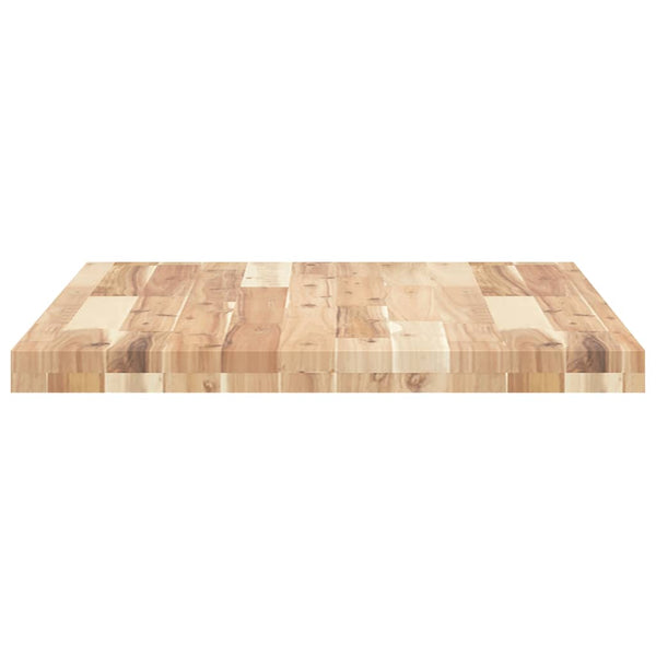 Akazie Schreibtischplatte Massivholz 80x60 cm