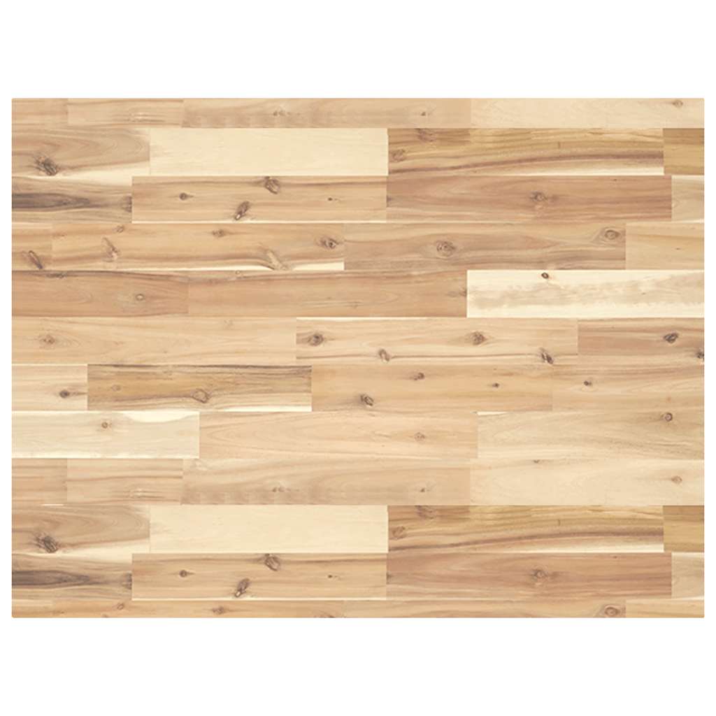 Akazie Schreibtischplatte Massivholz 100x60 cm