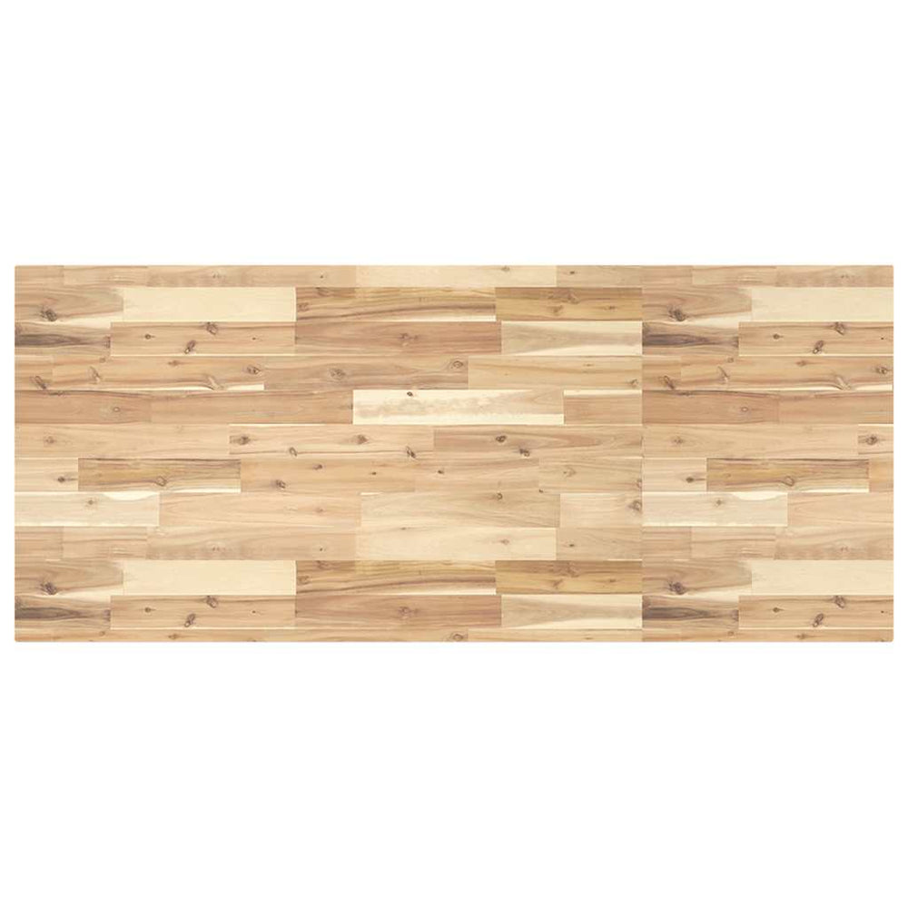 Massivholz Akazie Schreibtischplatte 140x60 cm