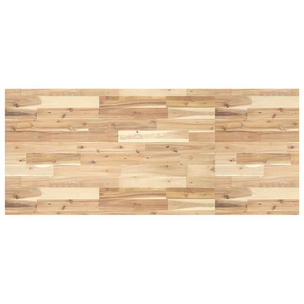 Massivholz Akazie Schreibtischplatte 140x60 cm