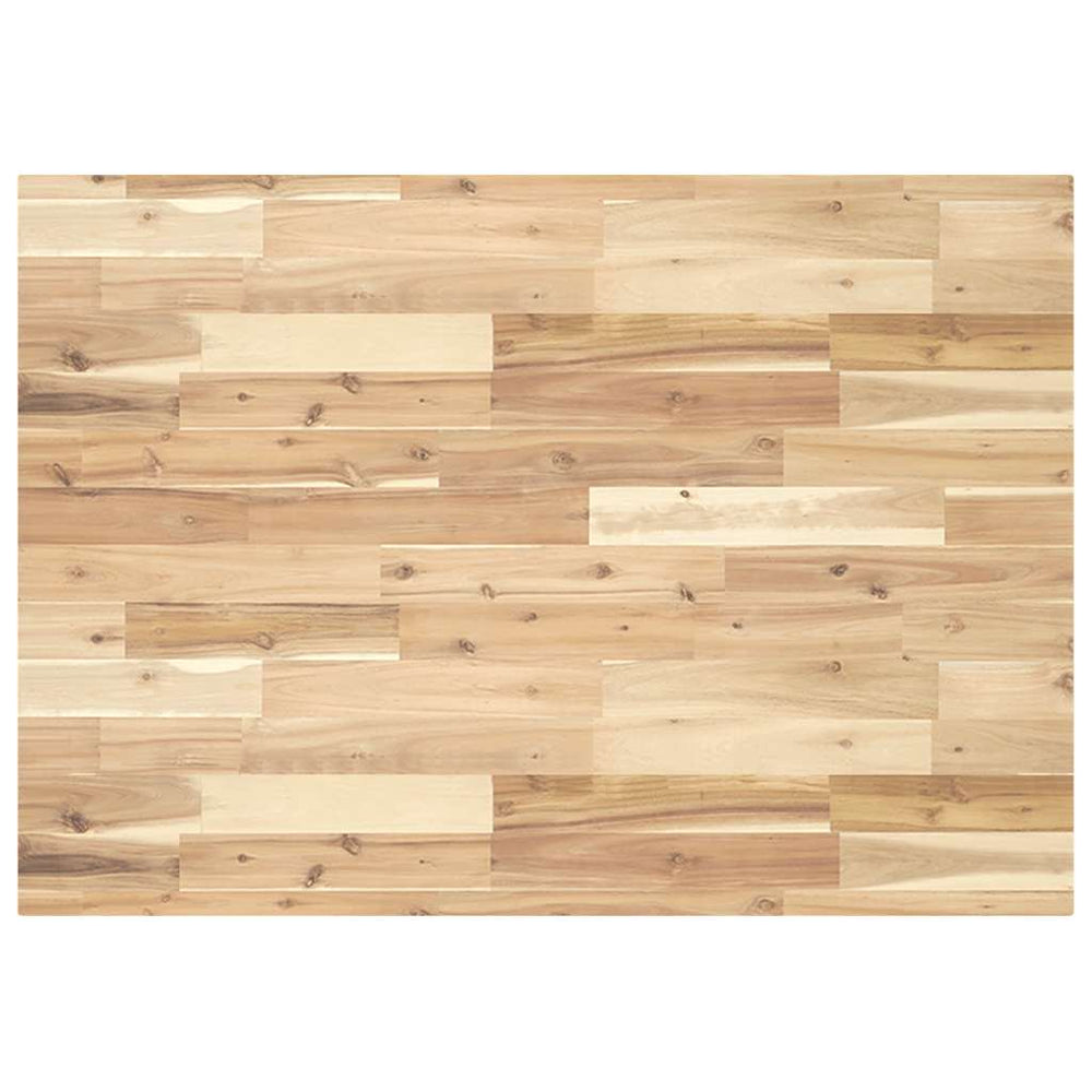 Massivholz Schreibtischplatte Akazie 100x70 cm