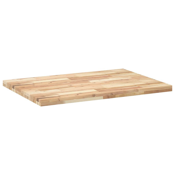 Massivholz Schreibtischplatte Akazie 100x70 cm