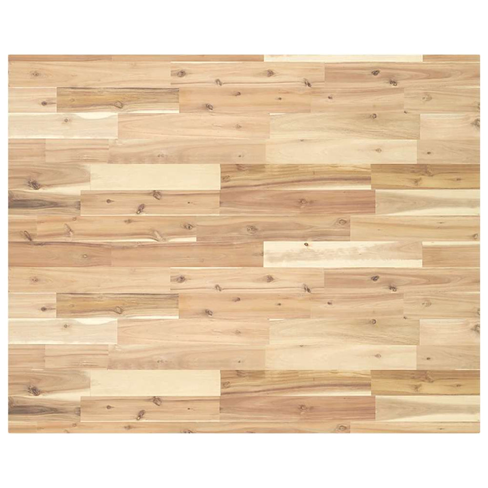 Akazie Schreibtischplatte Massivholz 100x80 cm