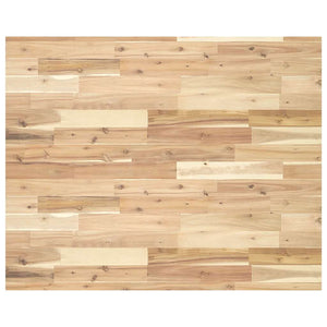 Akazie Schreibtischplatte Massivholz 100x80 cm