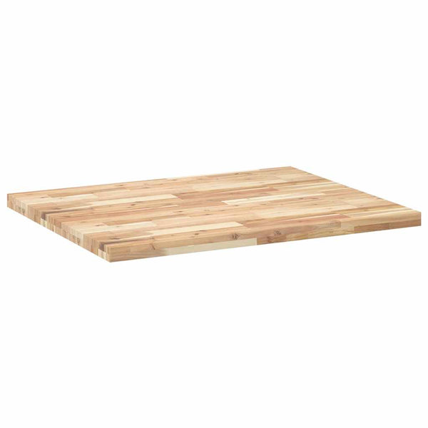 Akazie Schreibtischplatte Massivholz 100x80 cm