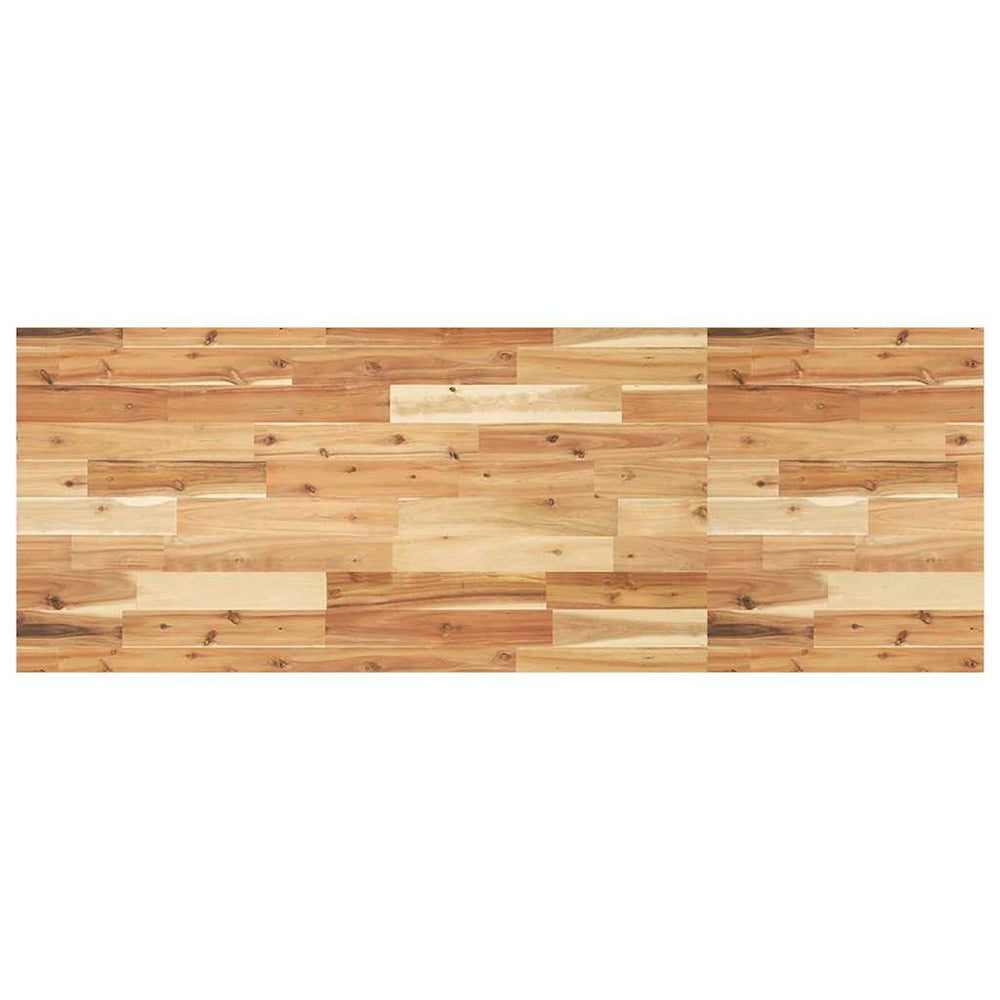 Massivholz Akazie Schreibtischplatte 120x50 cm