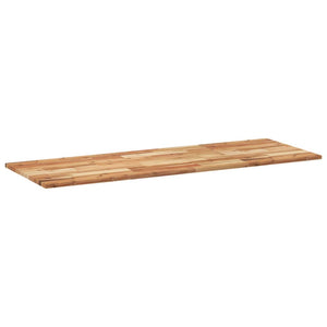 Massivholz Akazie Schreibtischplatte 120x50 cm