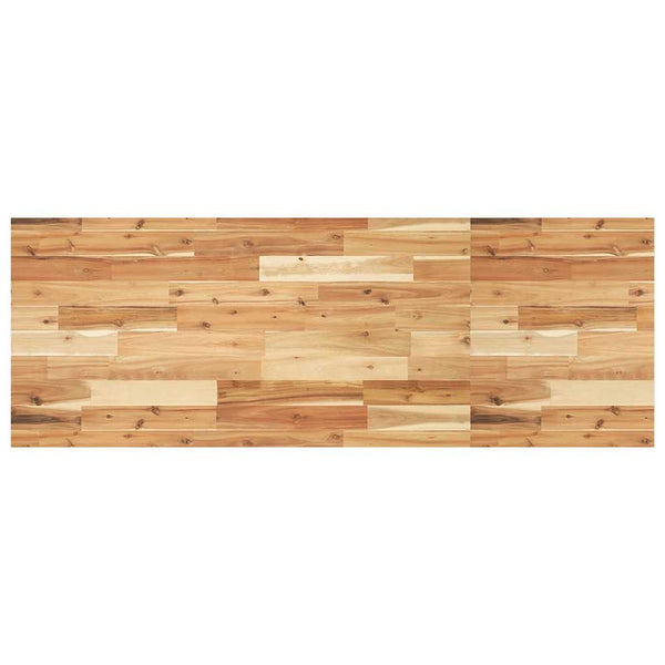 Massivholz Schreibtischplatte Akazie 140x50 cm