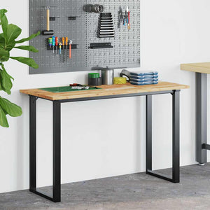 Massivholz Schreibtischplatte Akazie 140x50 cm